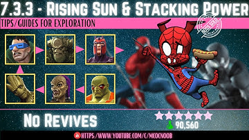 MCOC: Act 7.3.3 - Rising Sun, Stacking Power & Hard Knock Life - Spiderham (Book 2, Act 1.3)
