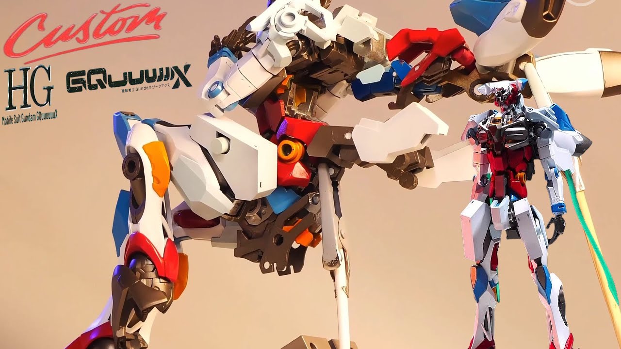 Perfect HG CUSTOM 1/144 GQuuuuuuX [Endymion Unit Awakened] Super Gundam Model Kits
