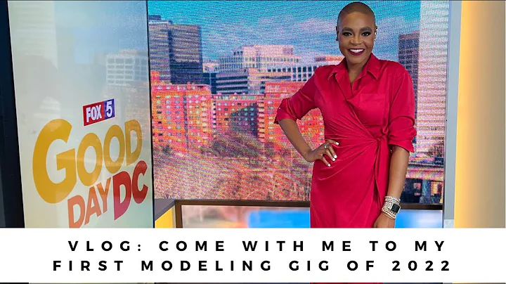 VLOG: MODELING AT FOX 5 WITH CELEBRITY MAKEUP ARTI...
