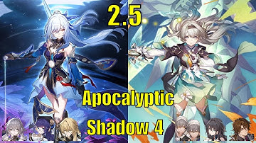 E0S1 Jingliu Hypercarry & E0S1 Firefly Super Break | Apocalyptic Shadow 4 | Honkai Star Rail 2.5