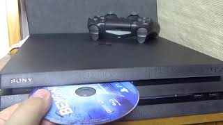 PS4 ~ How to insert DISC into Your Playstation 4 (PRO) ~ Tutorial ~sort version