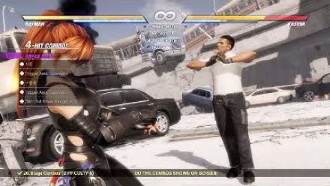 Dead or Alive 6 Bayman Combo Challenges