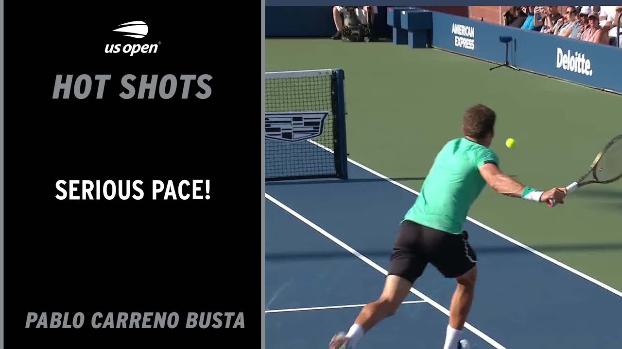 Pablo Carreño Busta Has Serious Pace! | 2022 US Open