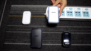 Chuông cửa không dây chống nước 38 kiểu chuông - Cacazi A68