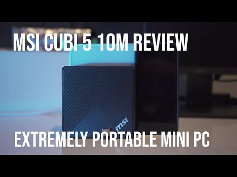 MSI Cubie 5 10M review Extremely portable mini PC