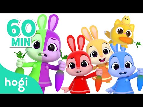 Learn Colors with Carrot Catching Game and more! | Learn Colors for Kids | Pinkfong Hogi
