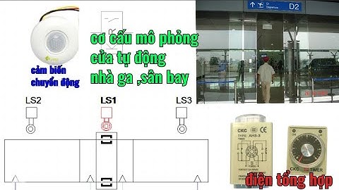 #cửatựđộng #cadesimu cơ cấu mô phỏng hoạt động của hệ thống cửa nhà ga sân bay