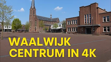 Walking through Waalwijk City Centre | 4K Walk