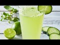 Agua de Pepino y Limon | súper refrescante y fácil de hacer