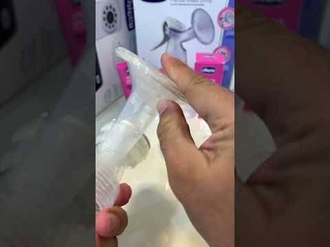 الفيديو الخامس الرضاعة الطبيعية جهاز شفط الحليب اليدوي شيكو    