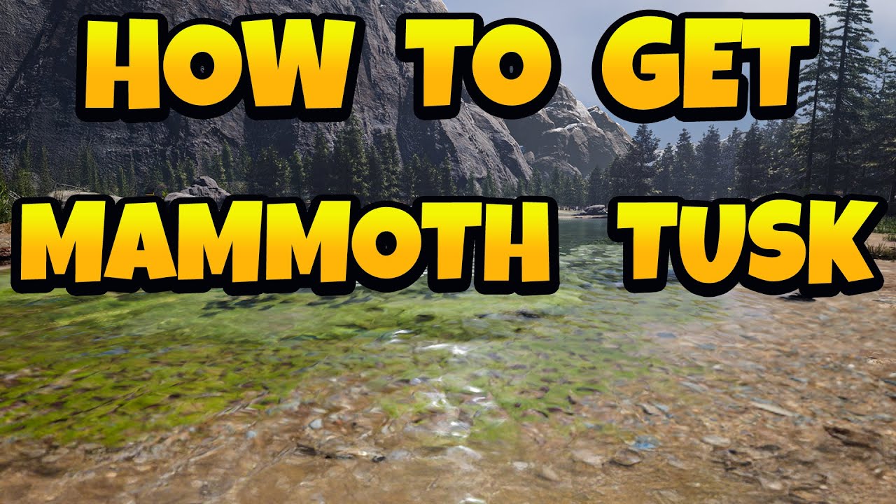 Как получить бивень мамонта в игре Icarus на карте Олимпа