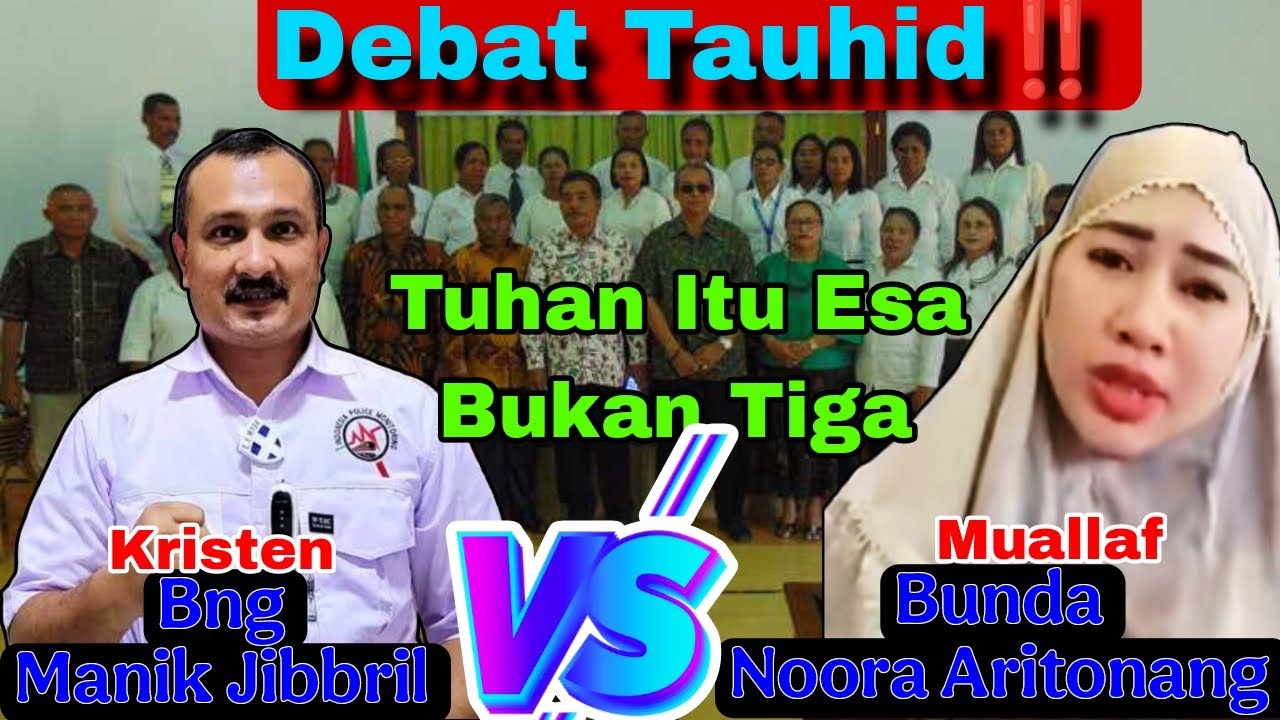 DEBAT KERAS MUALLAF VS KRISTEN‼️ Noora Aritonang vs Bang Manik Jibbril debat tauhid