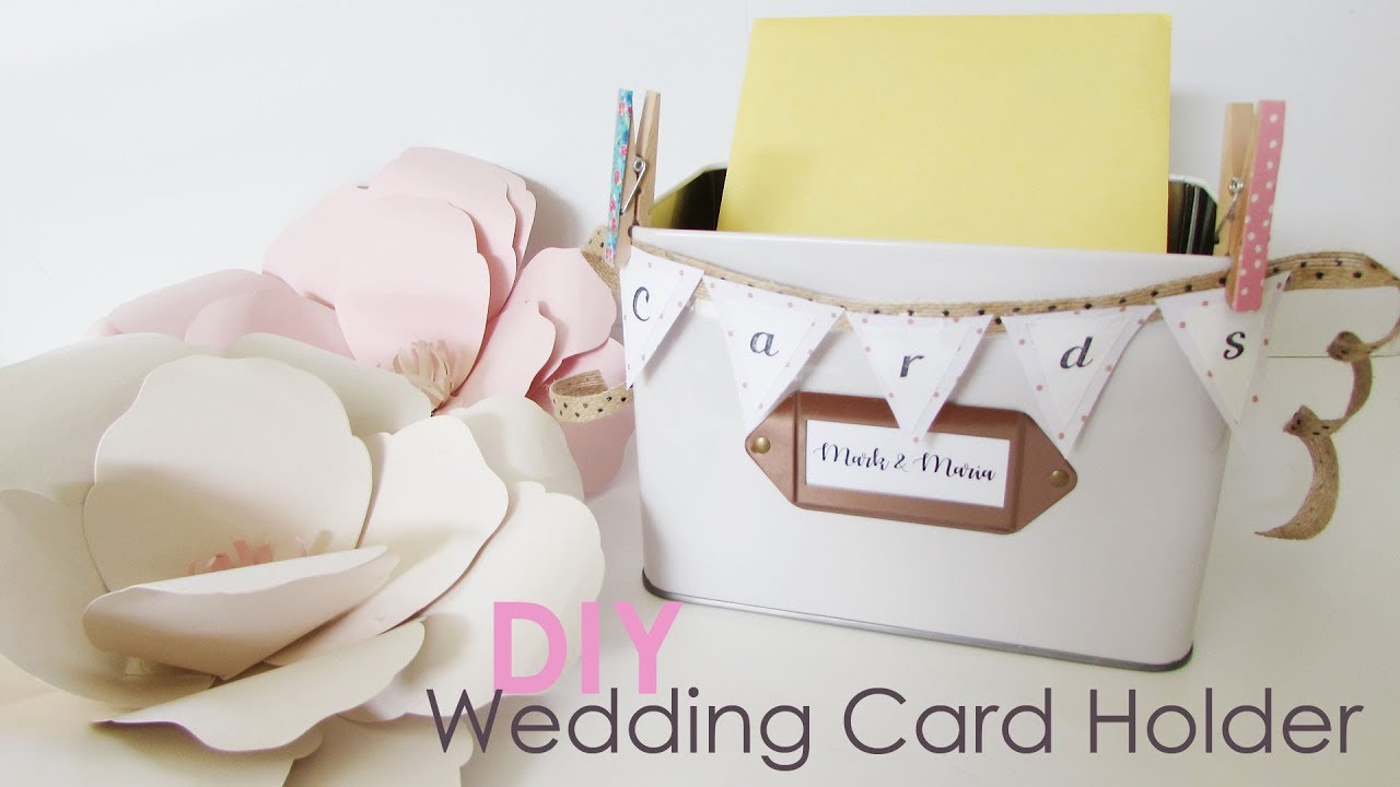 DIY Wedding Card Holder Recipe Tin Can Target Dollar Spot YouTube
