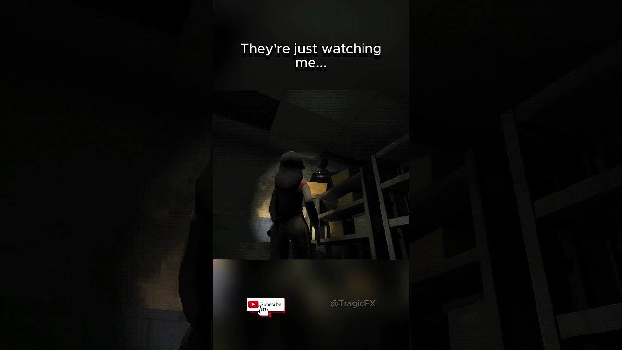 They're just watching me