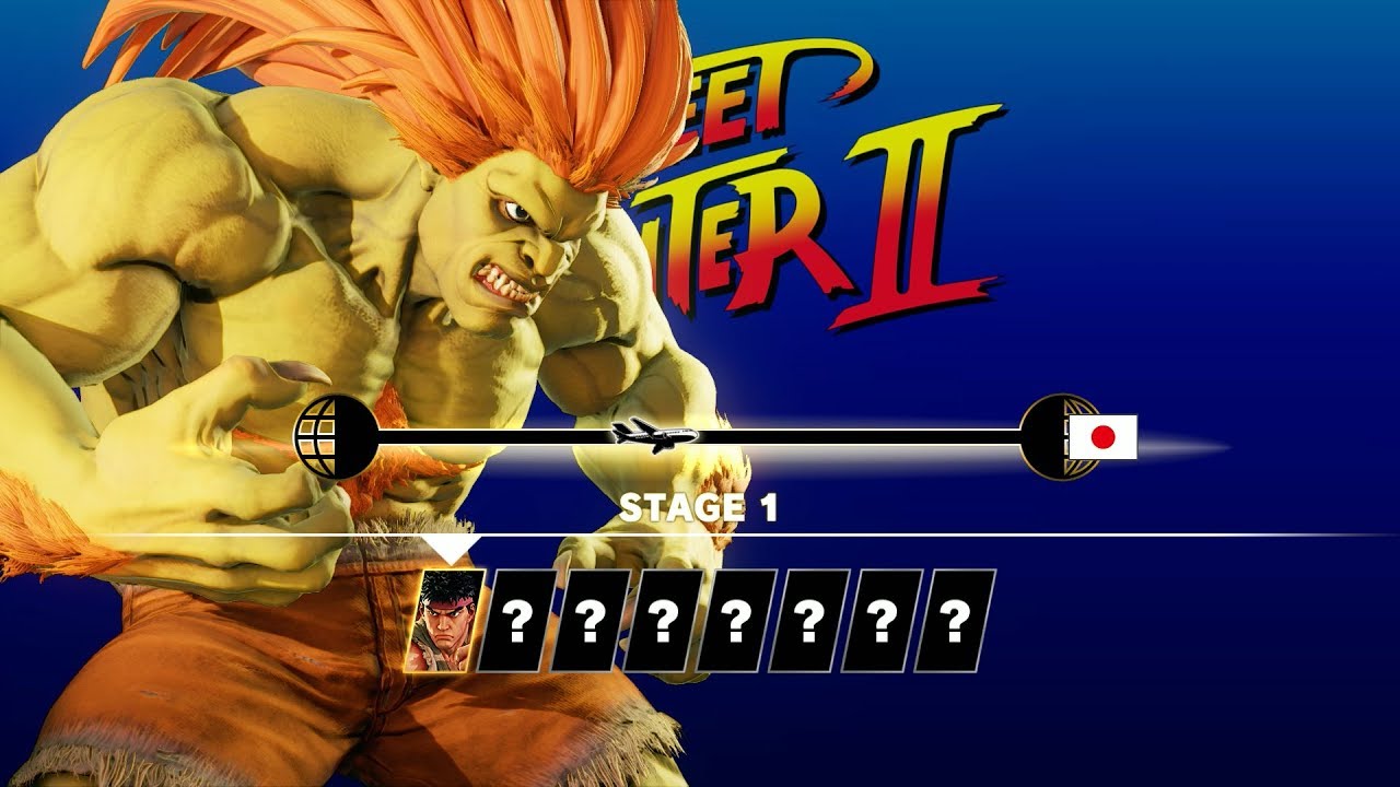 Vídeo de gameplay do Blanka no Street Fighter V