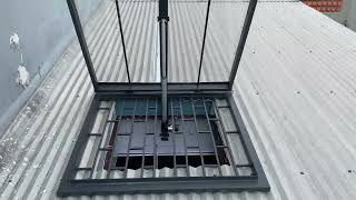 Giếng trời mái tôn ..liên hệ 0384671126 - Cơ Khí Thanh Hoàn