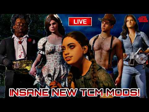 🔴LIVE! INSANE NEW TCM PC MODS! (Cosmetics)🔴 The Texas Chain Saw ...