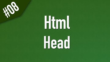 [ تعلم Html ] درس #08 - تعلم ما هي العناصر الموجودة داخل رأس الصفحة Head