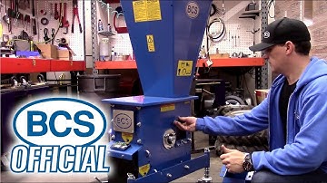 Assembling the BCS Chipper/Shredder Attachment