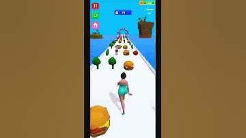 Fat Body Run Rush Race Games #mobilegames All levels gameplay (android & iOS) #gameplay #shorts