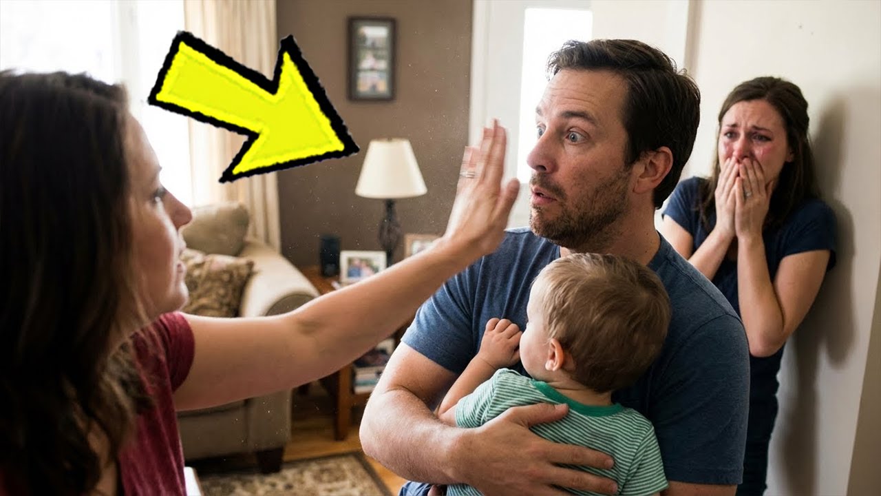 Я застала мужа с любовницей и ребёнком  Пощёчина — и козырь добил их