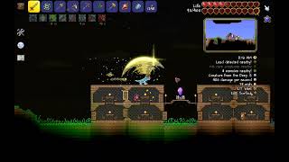 Cole the Night Weilder Terraria 1.4.5 melee #25 sick throws and cool tricks