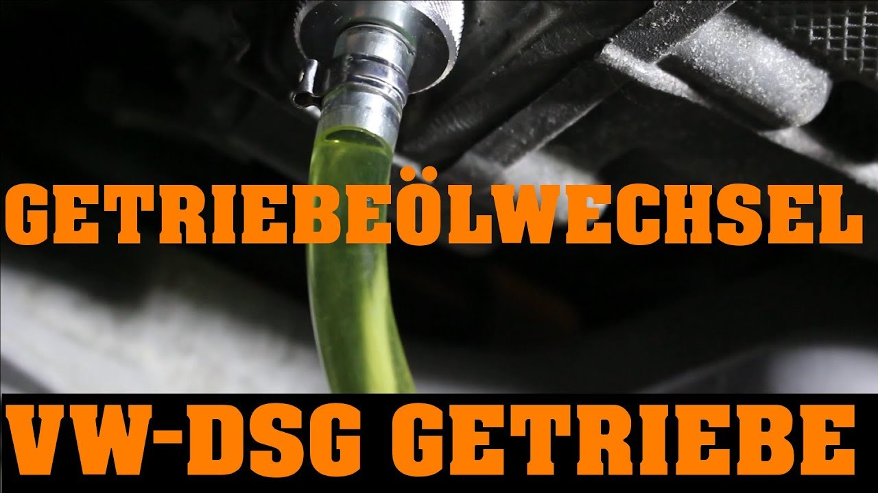 VW DSG Ölwechsel inkl. Ölfilter 