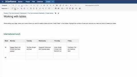 Edit Table Rows - Learn Atlassian Confluence #12