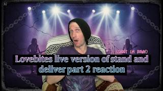 THIS LIVE PERFORMANCE IS INSANE 🤯🔥 | LOVEBITES – Stand And Deliver Reaction Part 2!