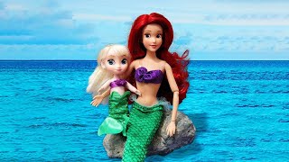 Junior Princesses swap Mothers | Disney Princess Dolls