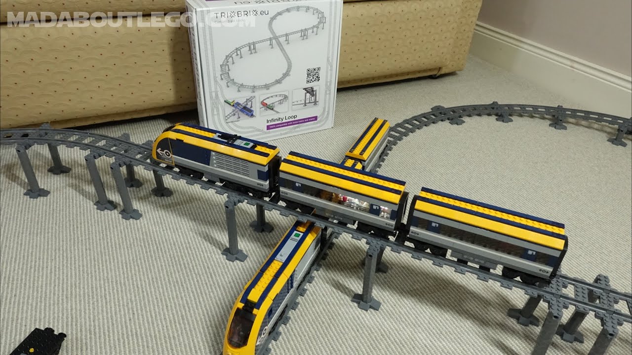 TrixBrix Bridge Lego Trains. - YouTube