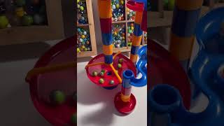 Day 53 - 100 Days Of Marbles - Tree Frog vs Peacock