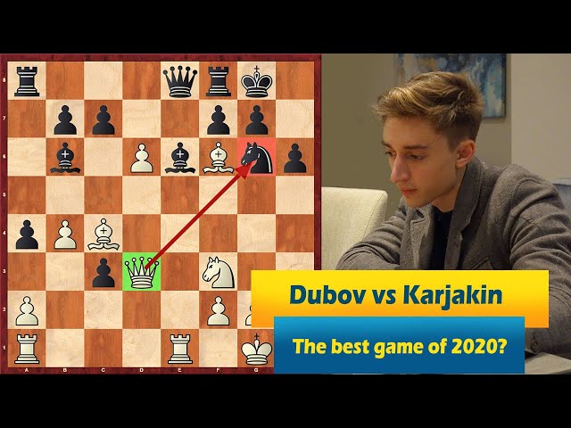 The Daniil Dubov Immortal! - One of the Greatest Chess Games of the 21st  Century 