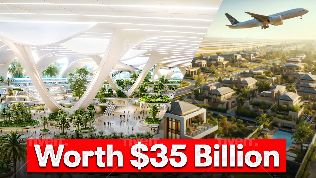 Dubai's $35 Billion Mega Airport: World's Largest and a New Mega City!