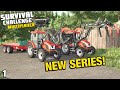 Starting from scratch with 0 survival challenge multiplayer coop fs22 ep 1