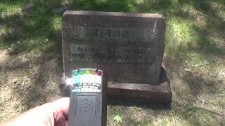 Doing A K-11 EMF Meter Session # 12 @Oakhillcemetery In Battle Creek Michigan