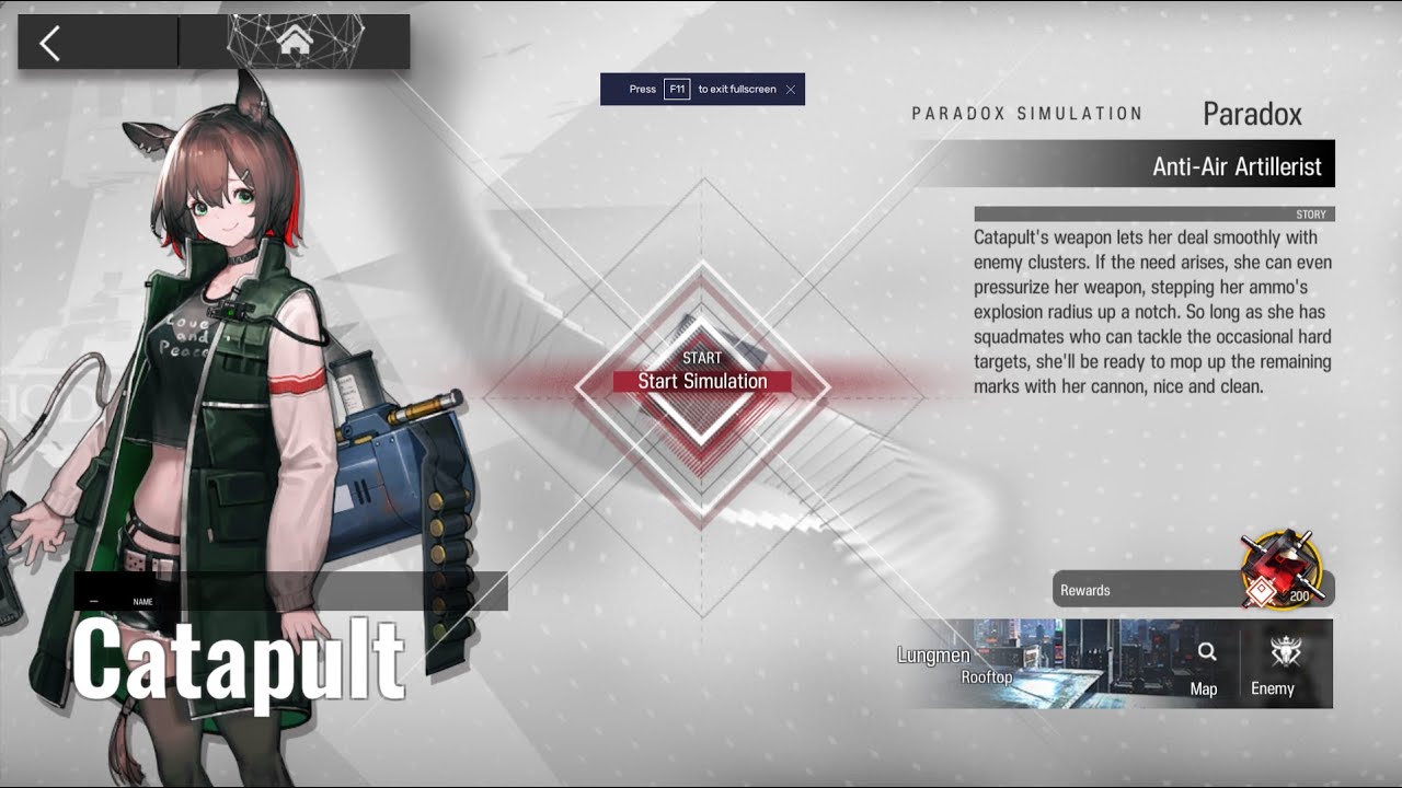 Arknights Paradox Simulation Catapult Guide YouTube