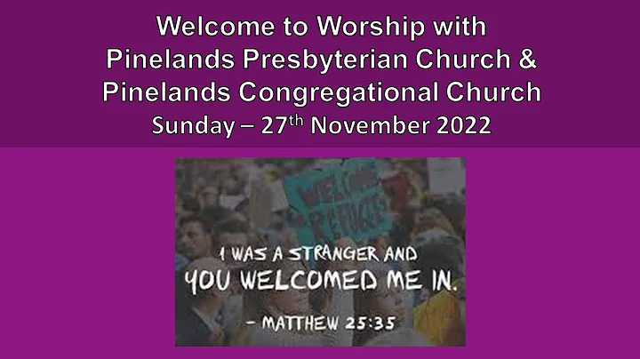 141 Pinelands Presby Online 27th November 2022