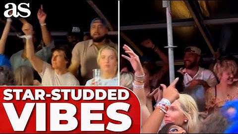 Star-studded vibes: TOM CRUISE, MILA KUNIS , and TRAVIS & JASON KELCE party at TAYLOR SWIFT