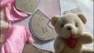 Teddy cutting pattern _ Rough cloth pattern