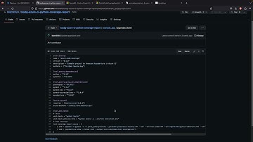 Python Coverage report with Azure DevOps CI pipeline