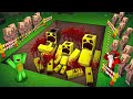 Why Villagers BURIED SCARY BANANA Family in Minecraft! - Maizen