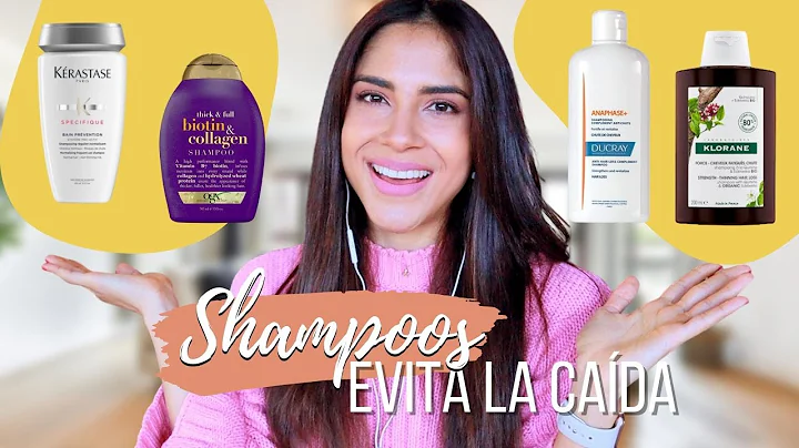 LOS 10 MEJORES SHAMPOOS ANTICAIDA para EL CABELLO (Mujer) 🥵 Natalia Julia