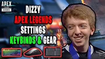 Dizzy Apex Legends Settings, Keybinds, Sensitivity, Gear and Setup Aug 2020 Updates