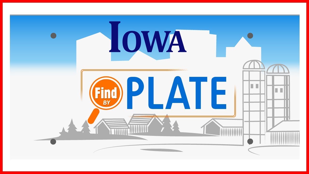 How to Lookup Iowa License Plates and Report Bad Drivers YouTube