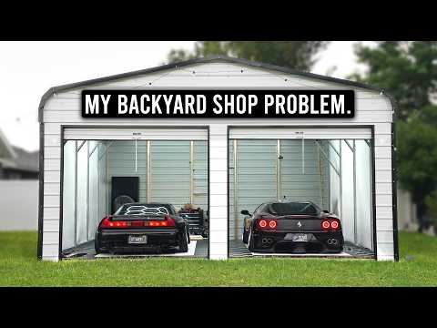 Garage Project Update! + More Ferrari Parts!