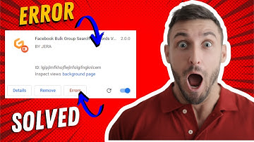 How to solve error in jera 2.0 -facebook group id extractor