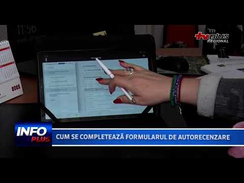 CUM SE COMPLETEAZA FORMULARUL DE AUTORECENZARE