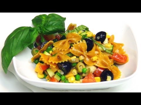 How To Make Veggie Bow Ties Pasta Salad Recipe