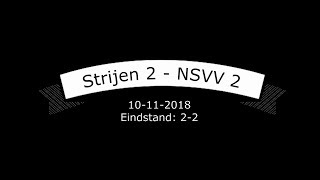 Strijen 2 - NSVV 2, 10-11-2018